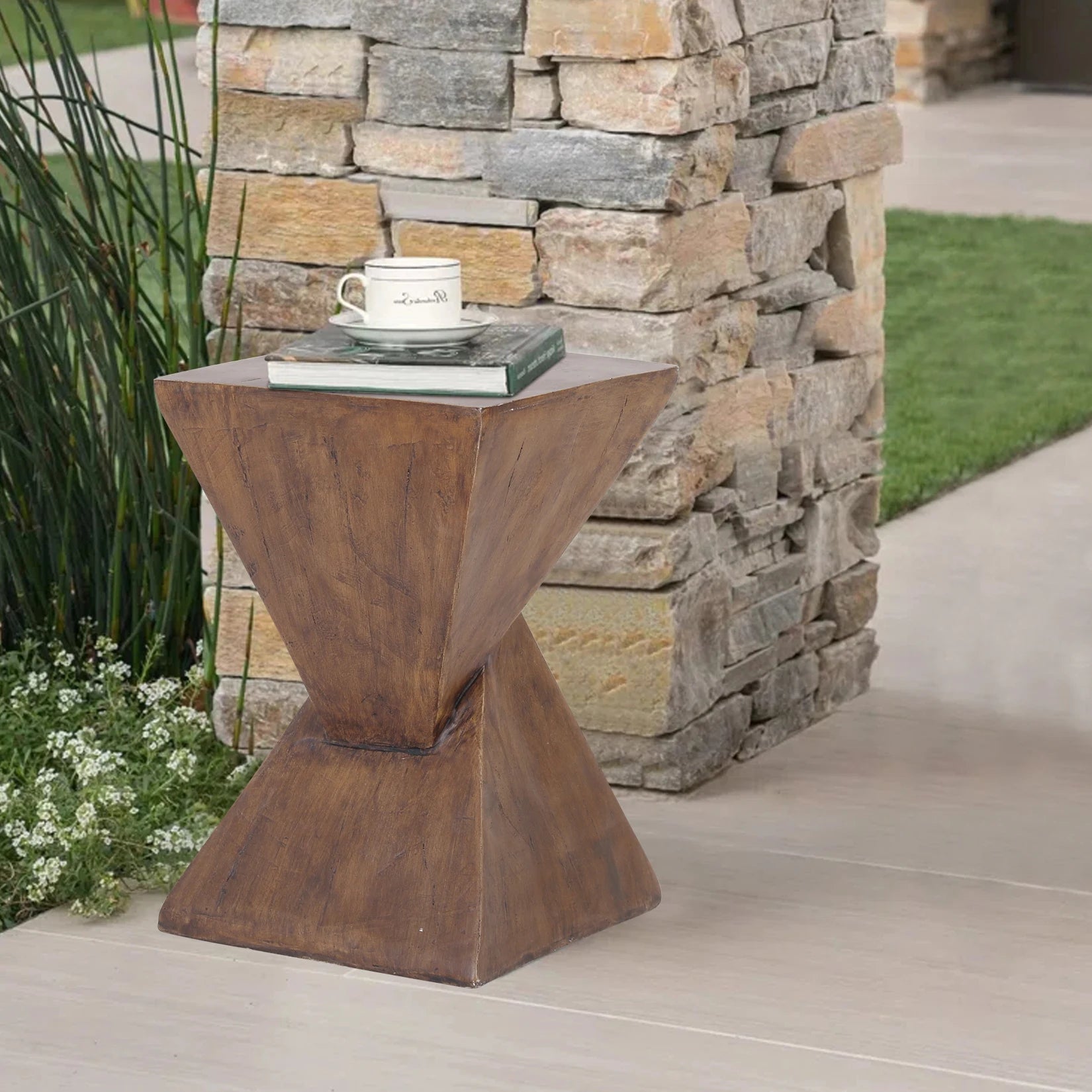 Lightweight Concrete Side Table