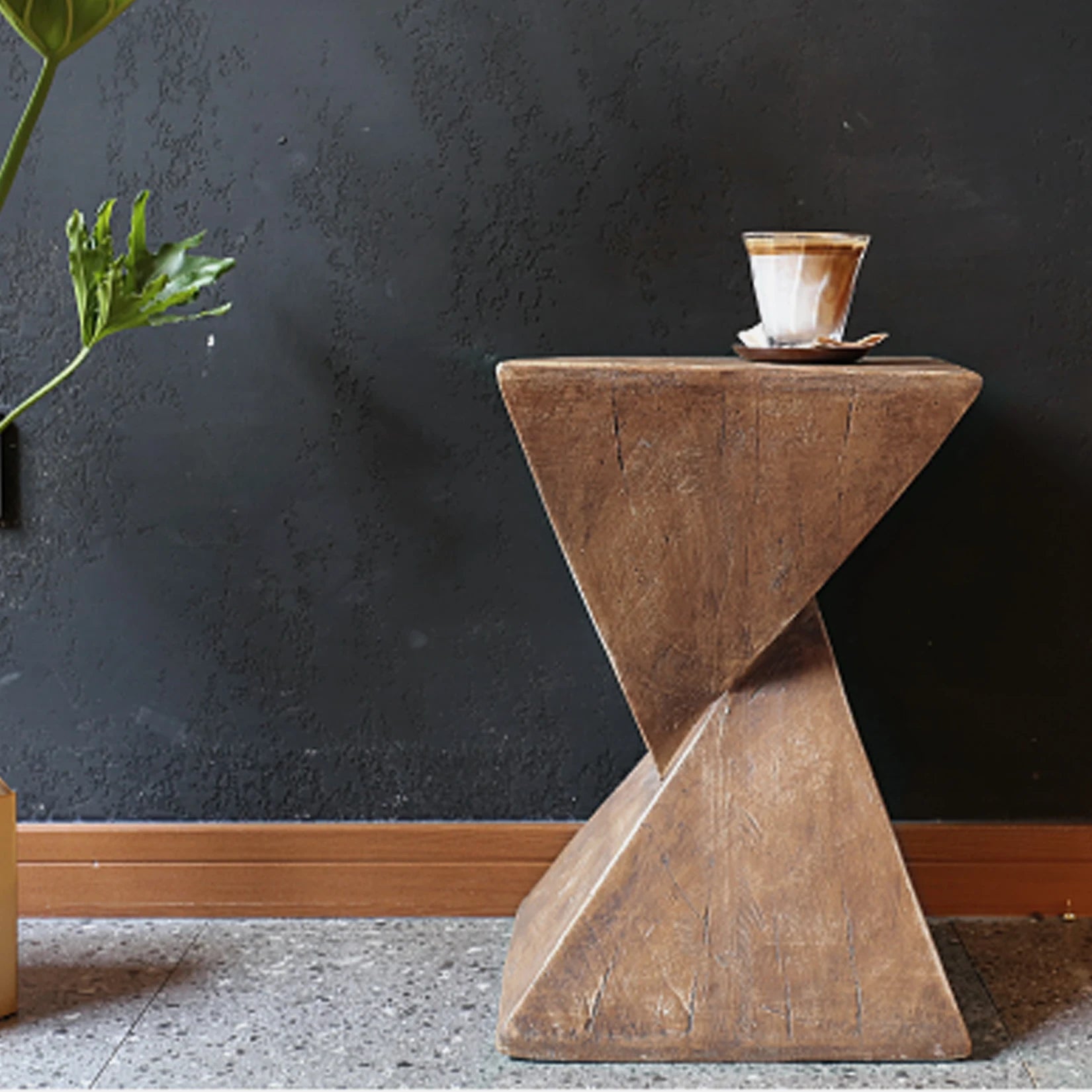 Lightweight Concrete Side Table