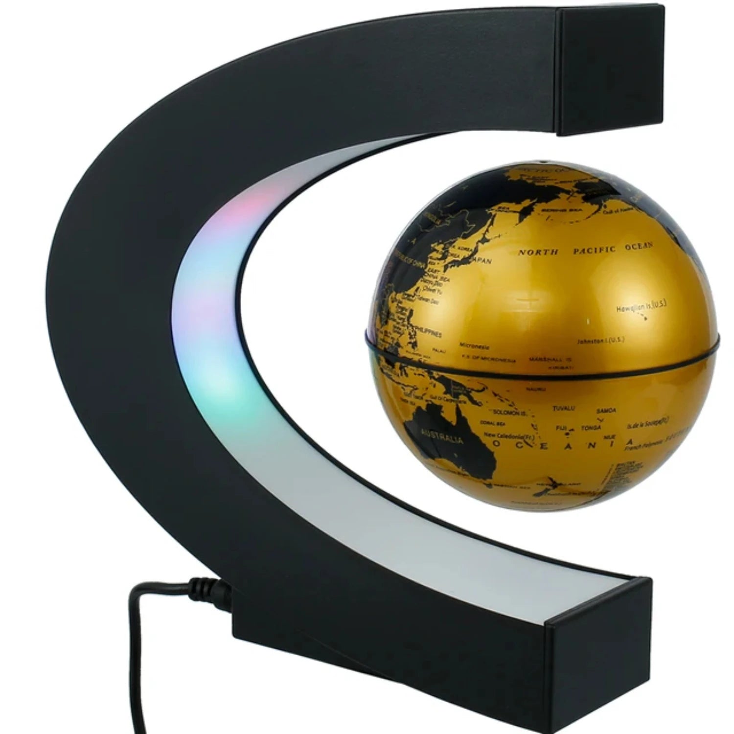 Levitation Globe Lamp World Floating Decoration Ornaments Office  Globe Novelty Light Learning Model Tool