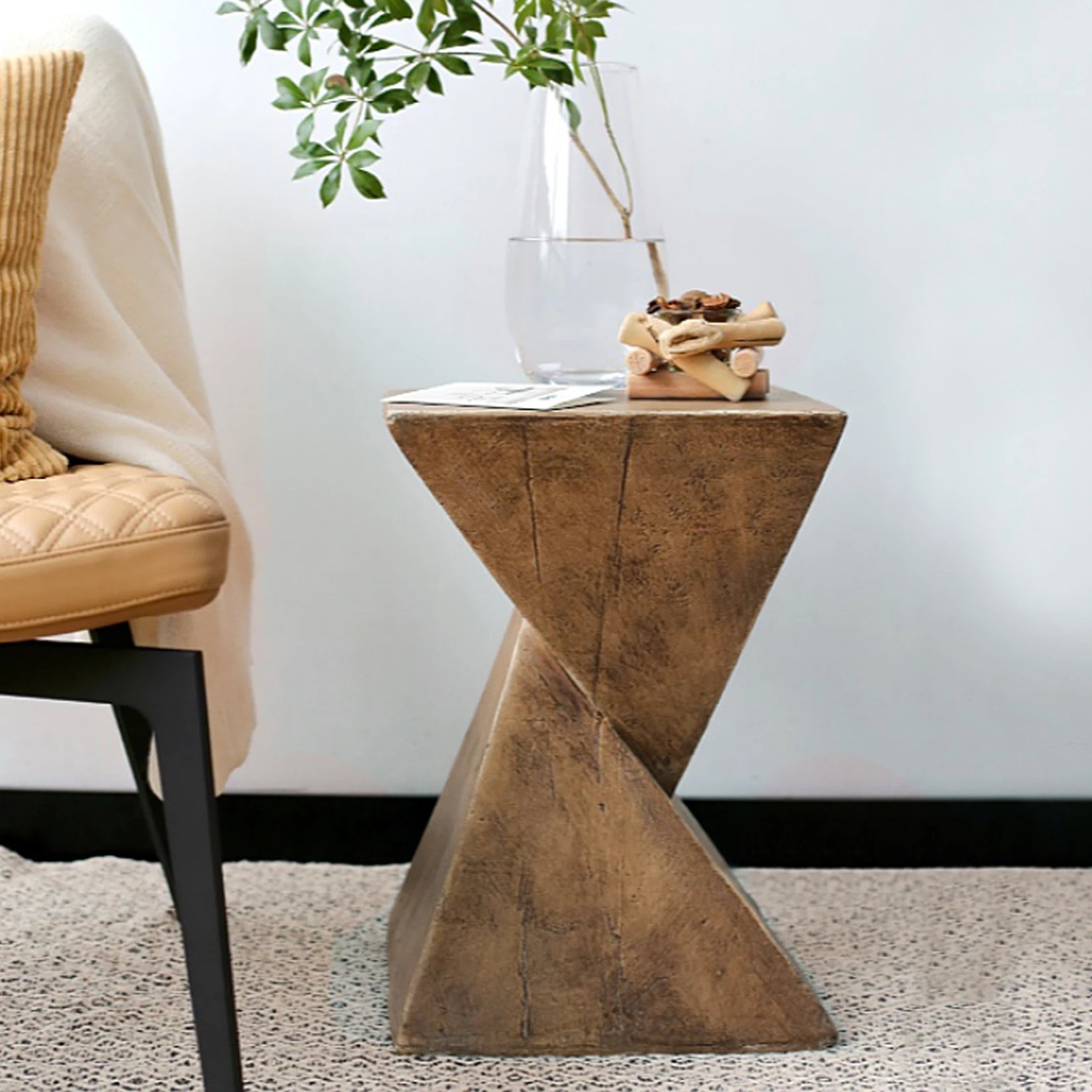 Lightweight Concrete Side Table