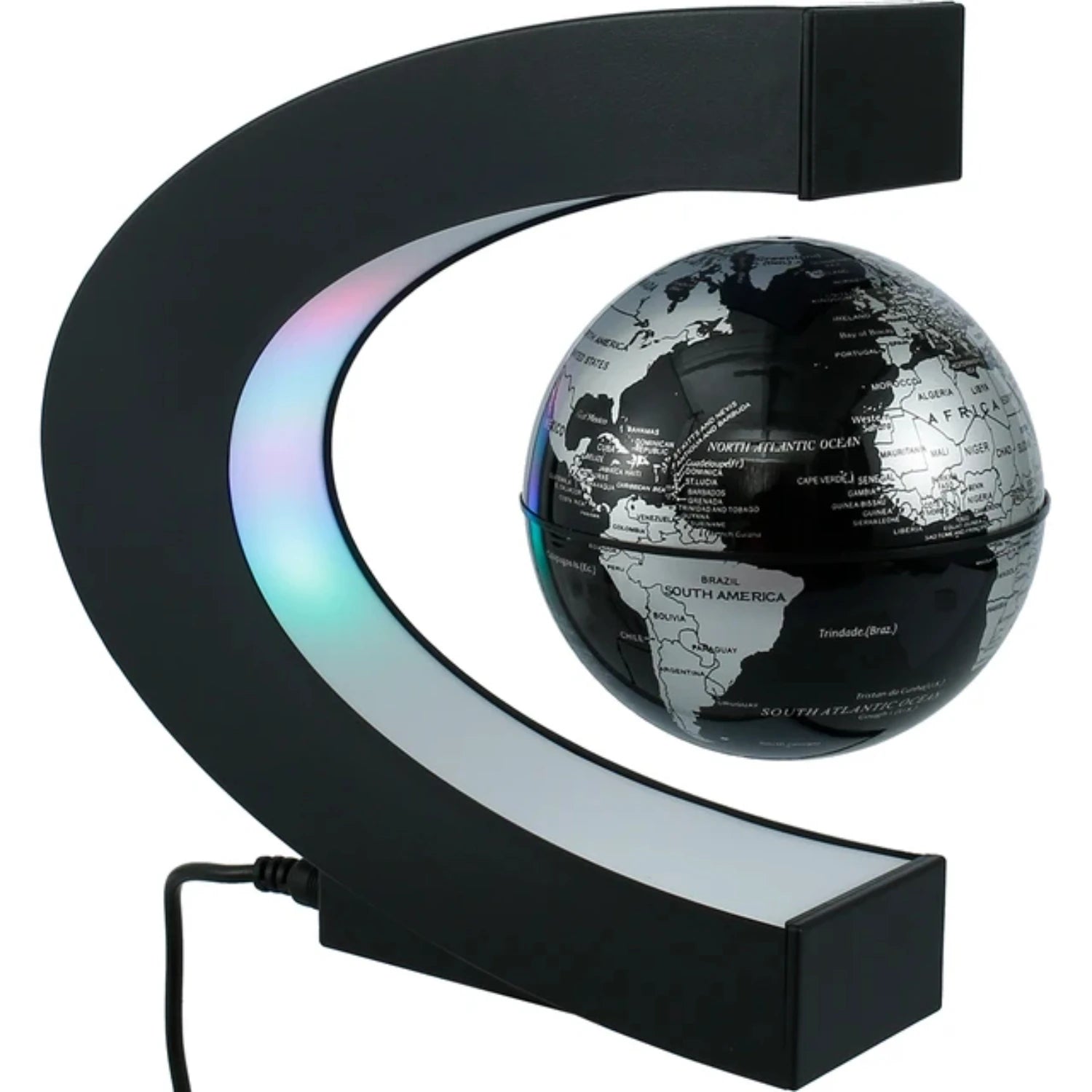 Levitation Globe Lamp World Floating Decoration Ornaments Office  Globe Novelty Light Learning Model Tool